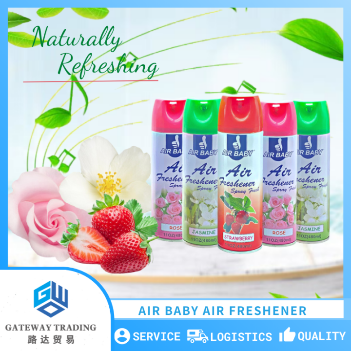 Air Baby Air Freshener Spray Long Lasting Fragrance For Home, Car, Room