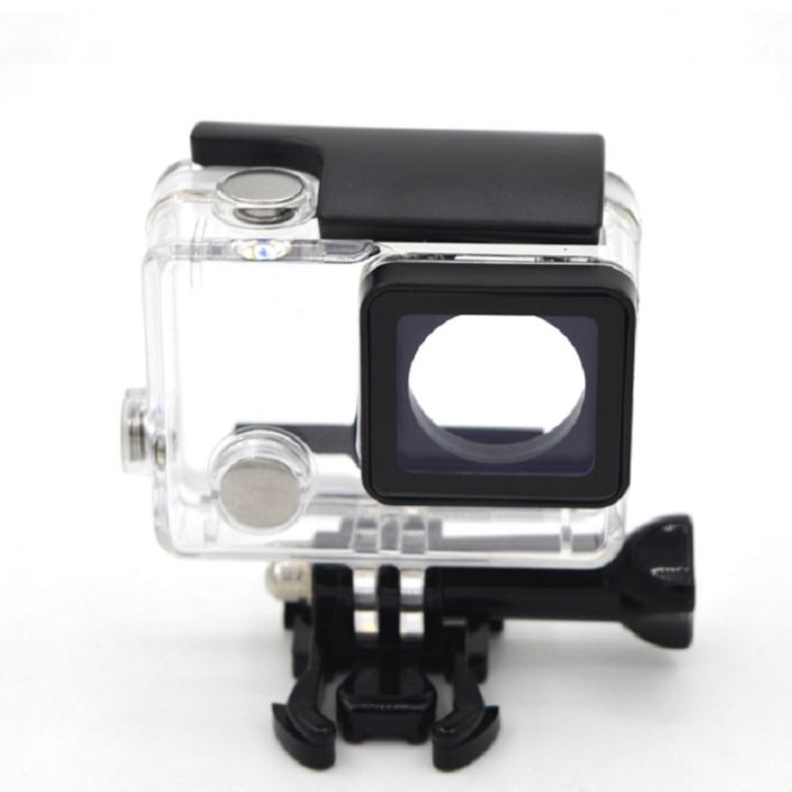 เคสกระเป๋ากล้องกันน้ำด้านนอกกล้องกีฬากล่องนิรภัยใต้น้ำ40ม-สำหรับ-gopro-hero-4-3-3