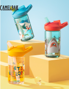 CamelBak Eddy+ 14 oz Kids Water Bottle with Tritan Renew Straw Top, Leak