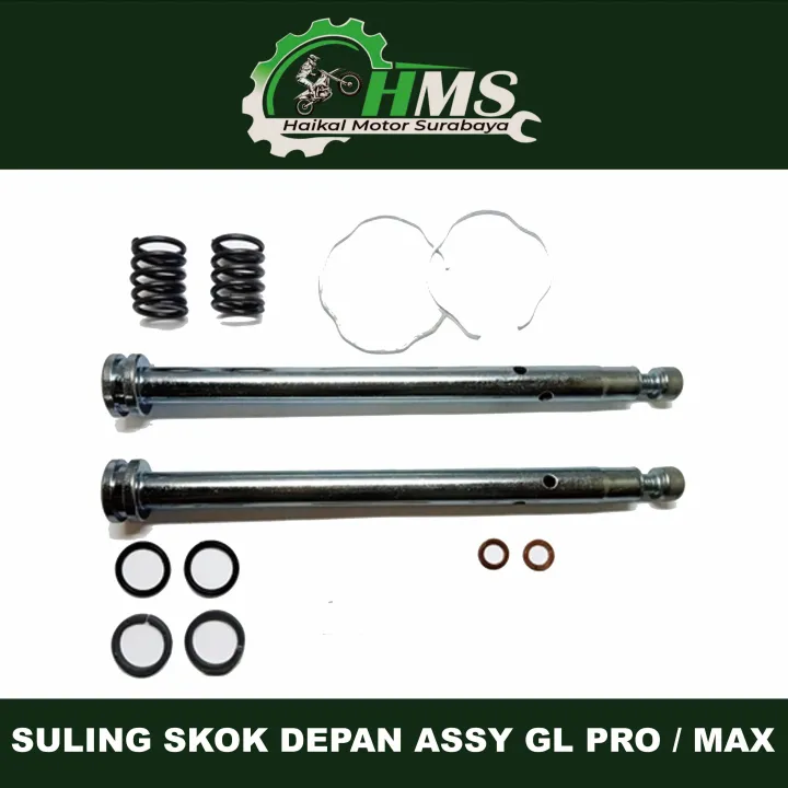 SULING SKOK DEPAN ASSY GL PRO / MAX (Harga Per Set) SULINGAN AS SHOCK
