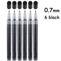 Black White Acrylic Paint Markers Pen Set Art Marker Permanent Complexion Stone Glass Drawing Comics Fabric Wood DIY Crafts Mark