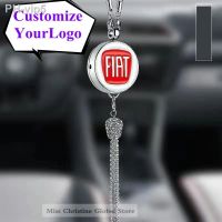 Car Logo Hanging Air Freshener Diamond Style Hanging Diffuser DIY Your Car Brand Fragrance Hanging Aroma For BMW Benz Tesla Audi