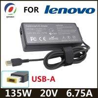 20V 6.75A 135W USB Laptop Charger AC Adapter For Lenovo YOGA720 15 T540p T440p Y50 70 G5005 Y520 Y7000 Y700 14 W550 Charger