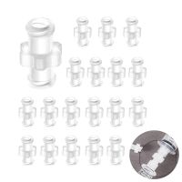 hot【DT】❃  10-50Pc Transparent Female To Coupler Luer Syringe Use Plastic for Pneumatic Parts Durable 4mm Aperture