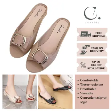 Korean Fashion Flat Slippers Pointed Sandals Slippers Women's Shoes  Comfort Mule