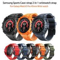 【hot】 for Watch5 45mmWatch Band Band CaseSports Integrated Silicone Wrist