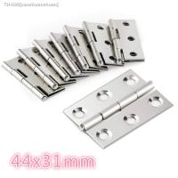 ✎☜ 20 Pcs Door Connector Accessories Durable Furniture Home 6 Mounting Holes Stainless Steel Hinges Window Cabinet Jewelry Box