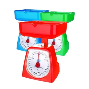 mechanical manual kitchen food scale with