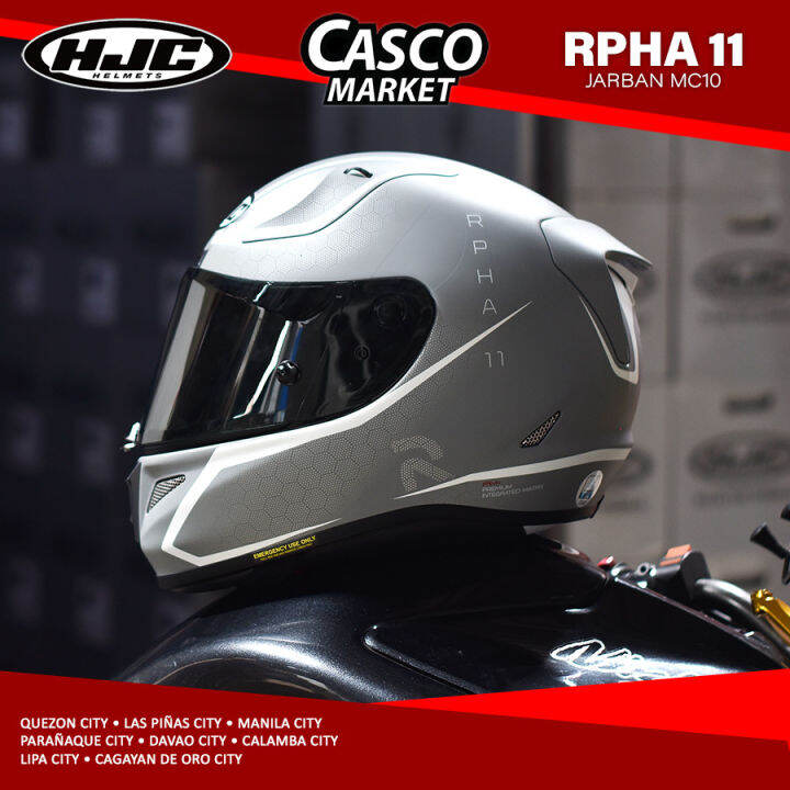 HJC RPHA11 JARBAN FULL FACE SINGLE VISOR HELMET Lazada PH
