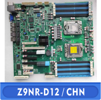 สำหรับ Z9NR-D12/CHN มาเธอร์บอร์ดเซิร์ฟเวอร์ LGA 1356สมาร์ทสวิตซ์ทดสอบ100% DDR3