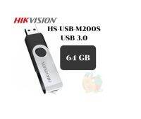 64GB FLASH DRIVE (แฟลชไดร์ฟ) HIKVISION (HS-USB-M200S) USB 3.0 R60MB/S W15MB/S (5Y) ของแท้