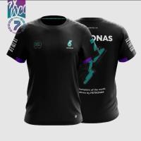 T Shirt Petronas 7th World Constructors Championship  Lycra Short Sleeve Black