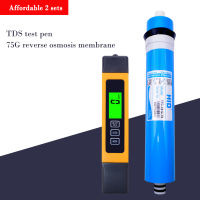 yieryi 75G Reverse Osmosis Membrane Test Drinking Water Aquarium TDS test pen meter