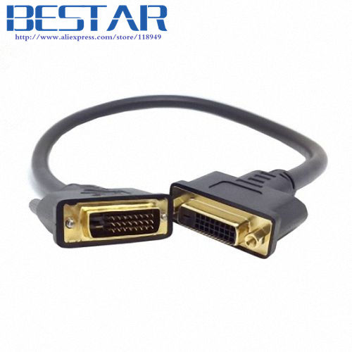 Dvi D Dvi D Dual Link Male Digital 241 To Dvi 241 Female Video Extension Cable 50cm Monitor