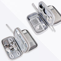 Portable Organizer Waterproof Bag Bag Double-layer Storage Bag Mobile Hard Disk Storage Bag Data Cable Storage Bag