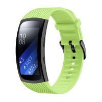 นาฬิกาซิลิโคนสำหรับเล่นกีฬาสำหรับ Samsung Gear Fit 2 Pro SM-R365ปรับนาฬิกาข้อมือ Smart Watch สายนาฬิกาเข็มขัดสายคล้อง