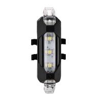 ไฟท้ายจักรยาน USB Bicycle LED Light Waterproof รุ่นDC918 4 โหมดไฟกระพริบ