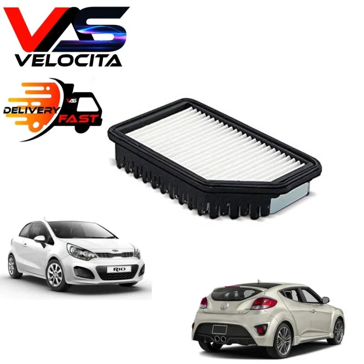 OEM AIR FILTER KIA RIO 1.4 JB 20112017 VELOSTER (281131R100) Lazada