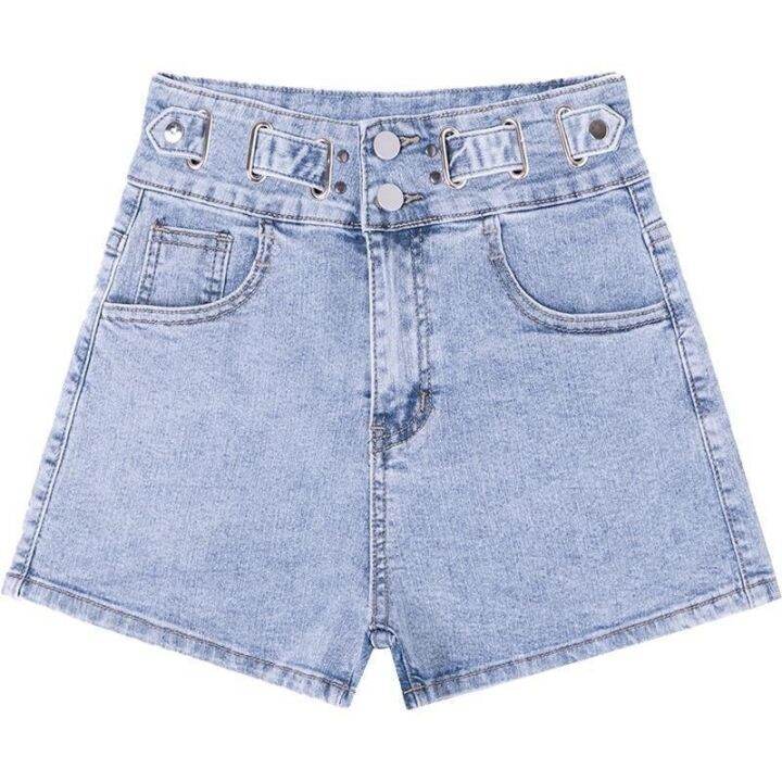 korean-high-waist-light-blue-womens-jeans-shorts-show-thin-wide-leg-pants-2021-new-spring-and-summer-casual-loose-a-line