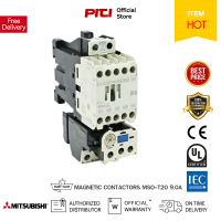 Mitsubishi Magnetic Contactor MSO-T20 220V 9A 1NO+1NC ชุดแมกเนติก + โอเวอร์โหลดรีเลย์ ต้องที่ PITIGROUP