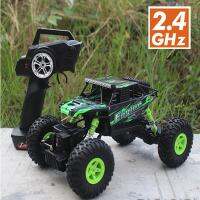 รถบักกี้สะเทินน้ำสะเทินบก ไต่หิน บังคับวิทยุ ความเร็วสูง WLtoys 2.4 GHz RC Crawler Buggy Car Off-Road Desire Speed Desire Passion-GREEN