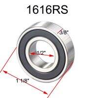 แบริ่ง1ชิ้นนิ้ว1616 1616rs 1616-2rs 1/2Quot; X1 1/8Quot; X3/8Quot; ลูกปืน12.7X28.575X9.525 Mm 1616rs