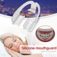 Stop Snoring Mouthguard Silicone Antiwear Brace Boxing Night Anti Molar