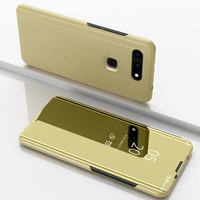 ส่งจากไทย เคสเปิดปิดเงา Case OPPO A12 Smart Case เคสฝาเปิดปิดเงา สมาร์ทเคส เคสตั้งได้ เคสโทรศัพท์ Oppo เคสกระเป๋าของแท้ 100%