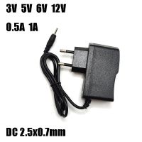 hot【DT】 Supply 100-240V to 5V 6V 12V 0.5a 500Ma 1A 1000Ma Cord with 2.5X0.7mm US plug