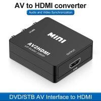 Rca To Hdmi AV2HDMI 1080 P Rca คอมโพสิต Cvbs Av To Hdmi ตัวแปลงเสียงและวิดีโอ Av2Hdmi Usb พอร์ต