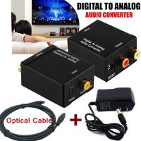 ??HOT!!ลดราคา?? Optical Coaxial Toslink Digital to Analog Audio Converter Adapter 3.5mm RCA L/R With 2m Optical Cable ##ที่ชาร์จ แท็บเล็ต ไร้สาย เสียง หูฟัง เคส .ลำโพง Wireless Bluetooth โทรศัพท์ USB ปลั๊ก เมาท์ HDMI .