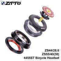 Ztto ชุดถ้วยคอ 4455ST MTB ZS44 ZS55 1.5 นิ้ว 28.6 มม. พร้อมถ้วย สําหรับจักรยานเสือหมอบ