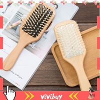 【BEIBEI】 ??Wooden combs detangle paddle hair scalp air massager comb hairbrush cushion