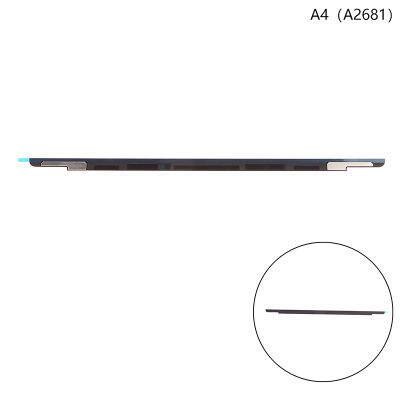 UNI ฝาครอบกระจก A2681 A2485 A2442 A2141 1ชิ้นสำหรับ MacBook Air Pro แถบโลโก้หน้าจอ LCD โลโก้ด้านหน้า