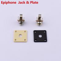 【Made in Korea】Original Genuine Output Jack And  Plastic Plate For Epi-phone Electric Guitar Guitar Bass Accessories