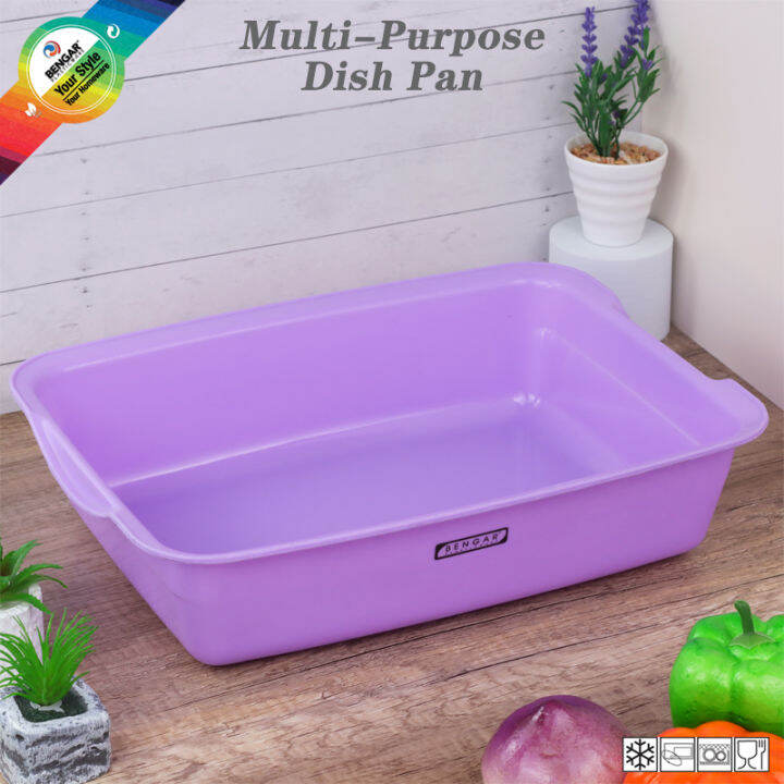 DISH PAN MULTIPURPOSE DISH PAN DISH pan set of tray for indoor and