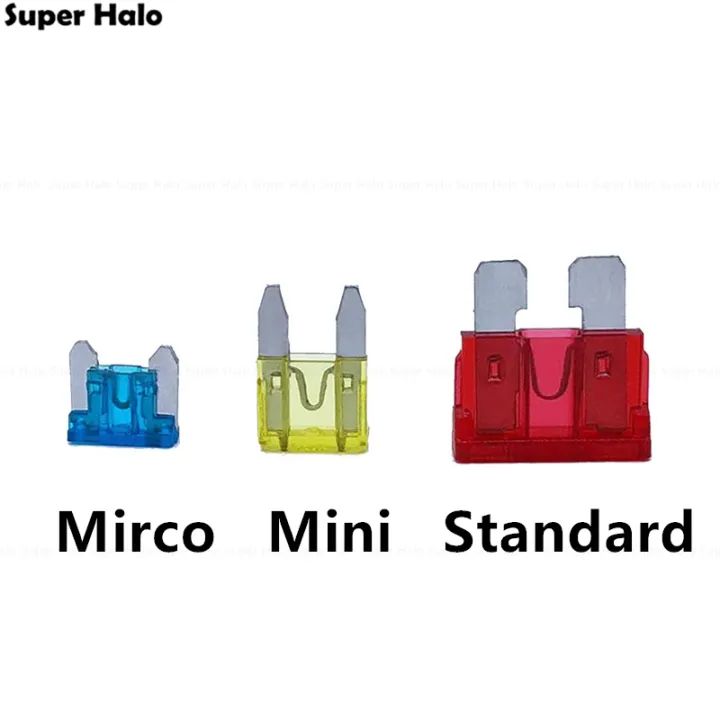 Assorted Car Medium Blade Fuse 2A 3A 5A 7.5A 10A 15A 20A 25A 30A