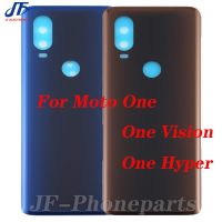 10Pcs Back Battery Cover For Motorola For Moto One Action Vision Hyper Rear Housing Door Case Chassis Body