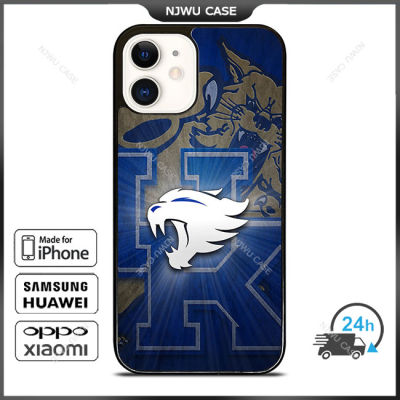 Kentucky Wildcats Phone Case for iPhone 14 Pro Max / iPhone 13 Pro Max / iPhone 12 Pro Max / XS Max / Samsung Galaxy Note 10 Plus / S22 Ultra / S21 Plus Anti-fall Protective Case Cover
