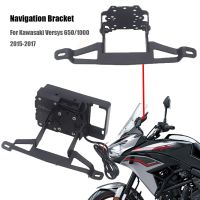 Motorcycle Accessories Stand Holder Phone Mobile Phone GPS Plate Bracket For Kawasaki Versys 650/1000 2015-2017