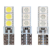 6 SMD LED หลอดไฟ12โวลต์10ชิ้นโคมไฟป้ายทะเบียนลำต้นแสงซิลิโคนภายในรถโดมไฟอ่านหนังสือ