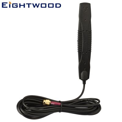 【CW】 Eightwood 4G LTE Antenna Vehicle Windshield Glass Mount SMA Male for Car Wireless Router Remote IP Camera Cell Phone Booster