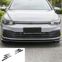 Car Front Bumper Fog Light Grille Trim Sticker For-Golf 8 MK8 Accessories 2020 2021