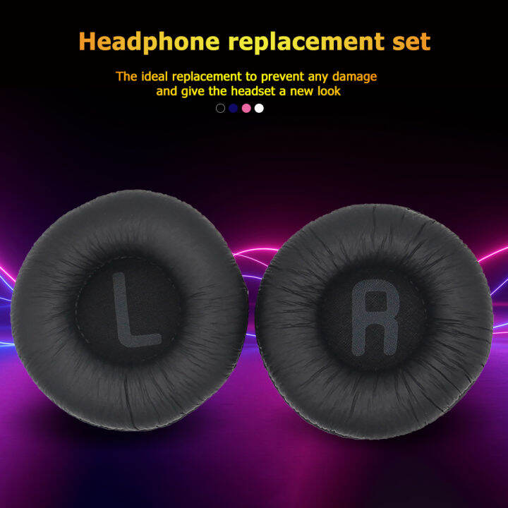 stock-1คู่70มม-เปลี่ยนหนังโฟม-ear-pads-หูฟังพรีเมี่ยมสำหรับ-jbl-tune-600-t450-t450bt-t500bt-jr300bt-หูฟัง