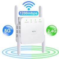 ปลั๊ก EU สีขาวชิปคู่รีพีตเตอร์5Ghz 2.4G ชุดสำหรับบุรุษและสตรี1200 Mbps ตัวขยายเครือข่ายระยะไกล J76อะแดปเตอร์