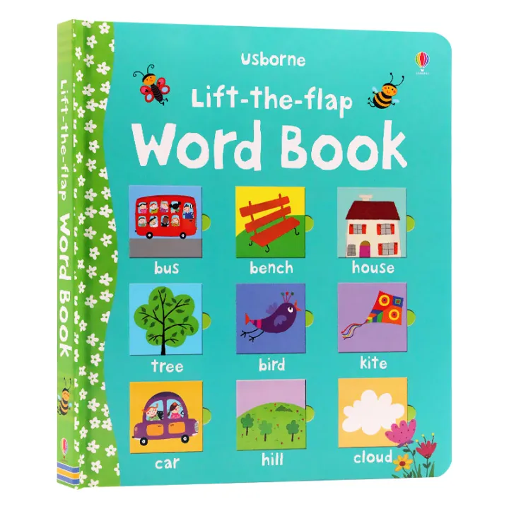 Usborne Lift-the-Flap Word Book Children's Popular Science Picture Book ...