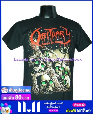 เสื้อวง OBITUARY เสื้อยืดวงดนตรีร็อค เมทัล เสื้อร็อค  OBY690 ส่งจากไทย