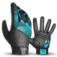 hotx【DT】 Mens Cycling Gloves Gel Silicone Road Anti Shockproof