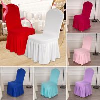 【CW】 Stretch Chair Cover Universal Size Chair Cover Cheap Big Elasticity Seat Protector Seat Case Chair Covers For Hotel Living Room