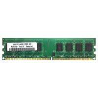 2GB DDR2 800MHz สำหรับเดสก์ท็อปแรมหน่วยความจำ PC2-6400U Non-ECC DIMM PC 240Pin สีเขียว AD22